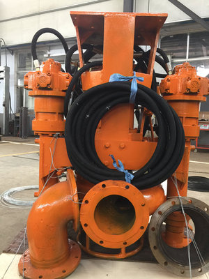 清淤工程挖机绞吸清淤泵-清淤效率高、移动方便